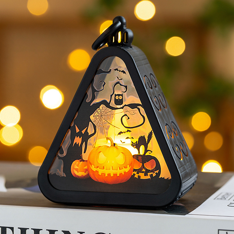 Halloween Decorations Portable Pumpkin Lanterns Ornaments Layout Props 6 Halloween Decorations Portable Pumpkin Lanterns Ornaments Layout Props - Image 6