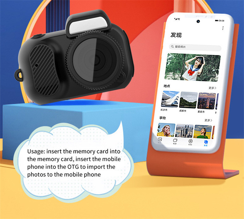 1080p HD Retro Mini Camera With Screen 9 1080p HD Retro Mini Camera With Screen - Image 9