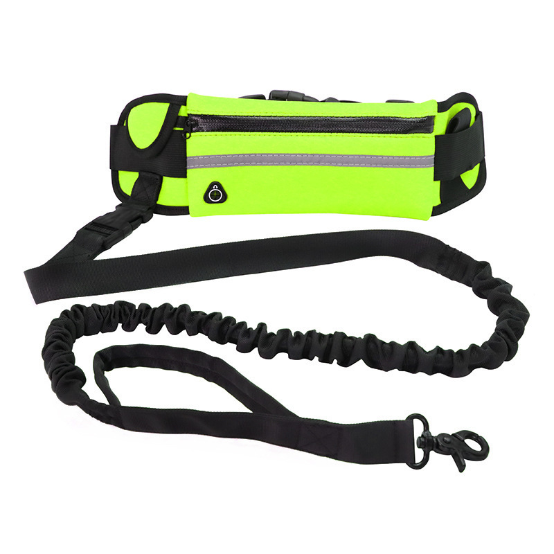 Hands Free Dog Leash Shock Absorbing Phone Pocket And Water Bottle Holder 8 Hands Free Dog Leash Shock Absorbing Phone Pocket And Water Bottle Holder - Image 8
