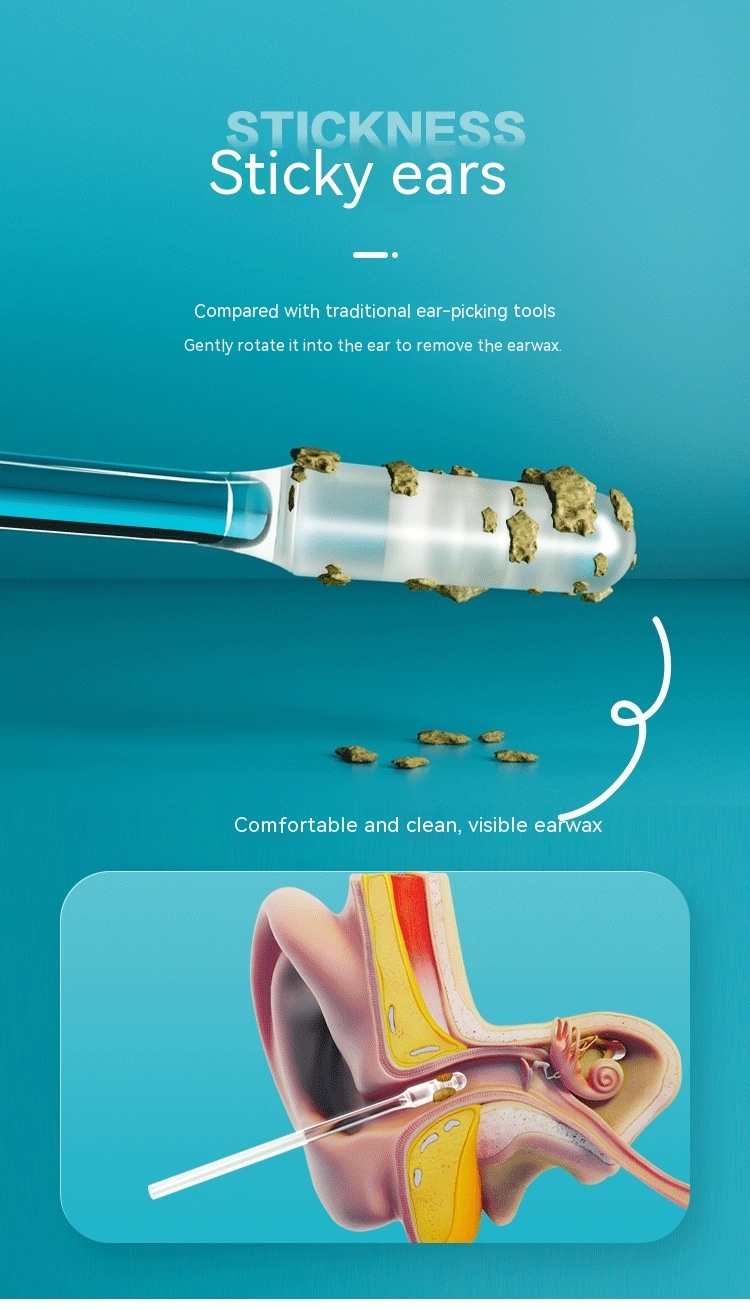 Earwax Removal Tool Gentle Ear Cleaning Stick 5 Earwax Removal Tool Gentle Ear Cleaning Stick - Image 5