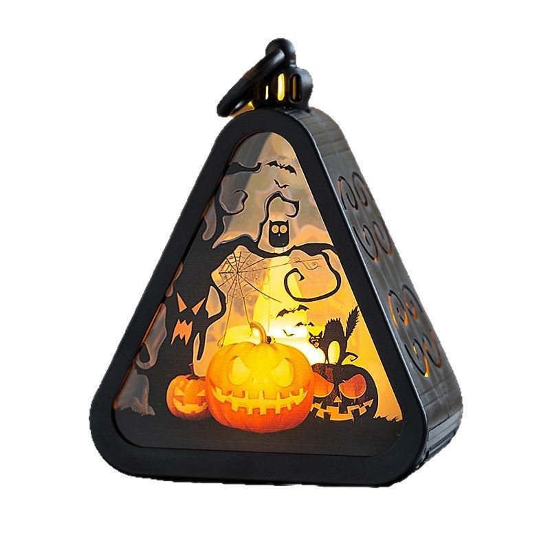 Halloween Decorations Portable Pumpkin Lanterns Ornaments Layout Props 4 Halloween Decorations Portable Pumpkin Lanterns Ornaments Layout Props - Image 4