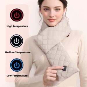 USB 3 Gear Electric Heating Scarf Thermal Shawl