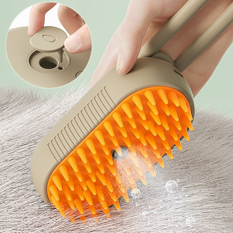 3 In 1 Electric Spray Cat Hair Brushes For Massaging Pet 6 3 In 1 Electric Spray Cat Hair Brushes For Massaging Pet - Image 6