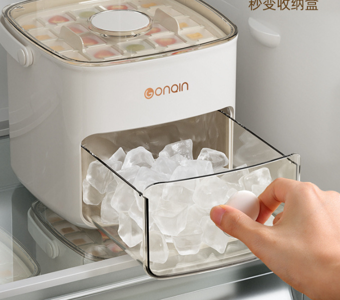 48-Grid Ice Maker Food-Grade Double-Layer Design 4 48-Grid Ice Maker Food-Grade Double-Layer Design - Image 4
