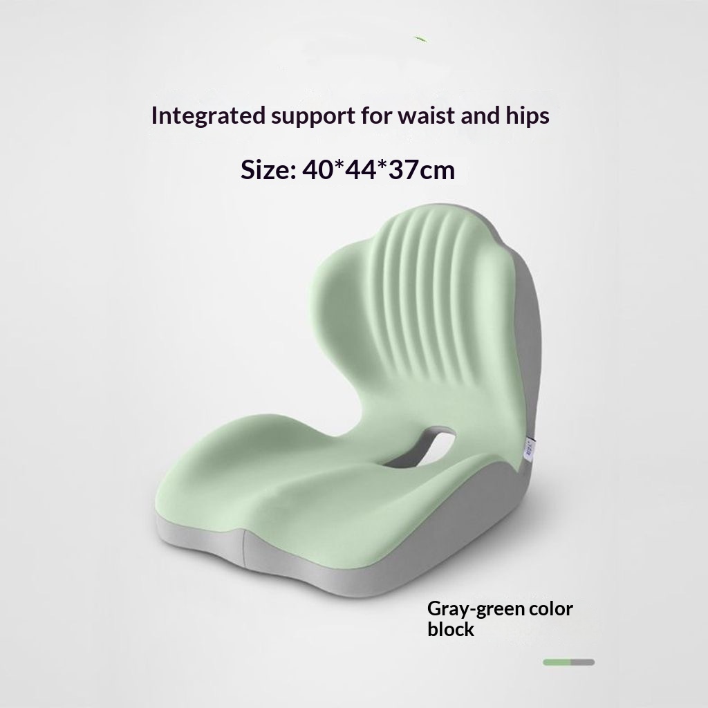 Ergonomic Lumbar Support Seat Cushion - Posture Correcting Memory Foam Chair Pad 2 Ergonomic Lumbar Support Seat Cushion - Posture Correcting Memory Foam Chair Pad - Image 2