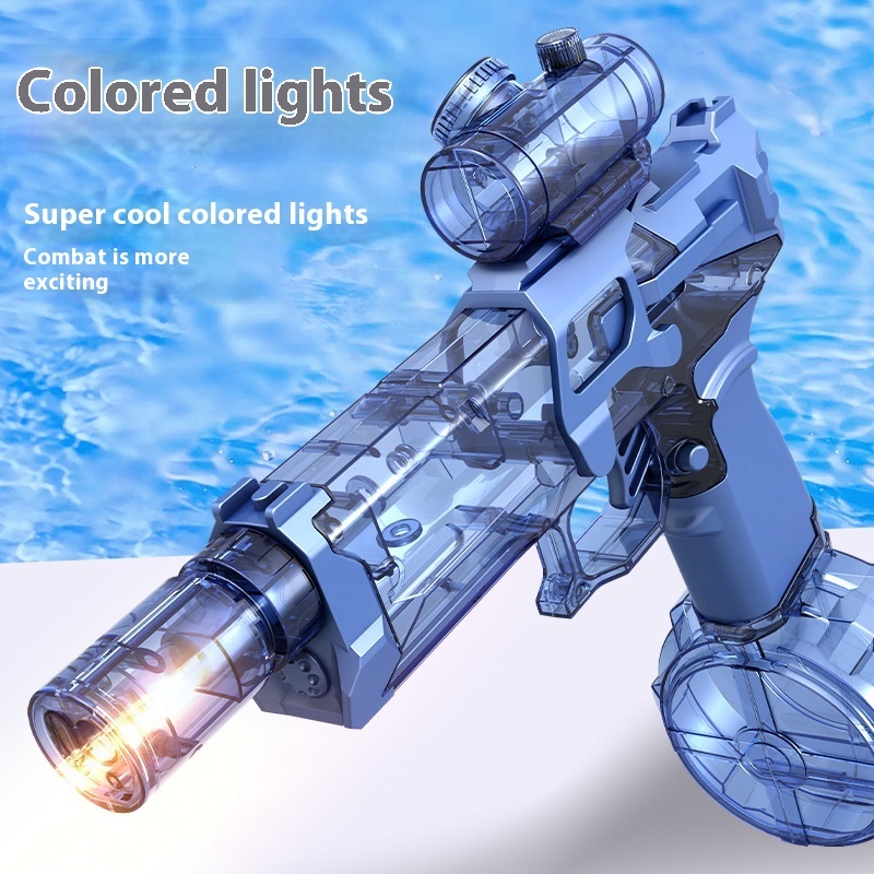 Fire Rat Electric Water Pistol Cool Light Full Automatic Water Spray Gun For Children 7 Fire Rat Electric Water Pistol Cool Light Full Automatic Water Spray Gun For Children - Image 7