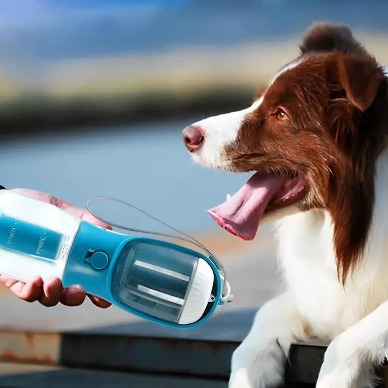 Dog Water Cup; Drinking Food Garbage Bag; Three-in-one Portable Small Multi-functional Cup 7 Dog Water Cup; Drinking Food Garbage Bag; Three-in-one Portable Small Multi-functional Cup - Image 7