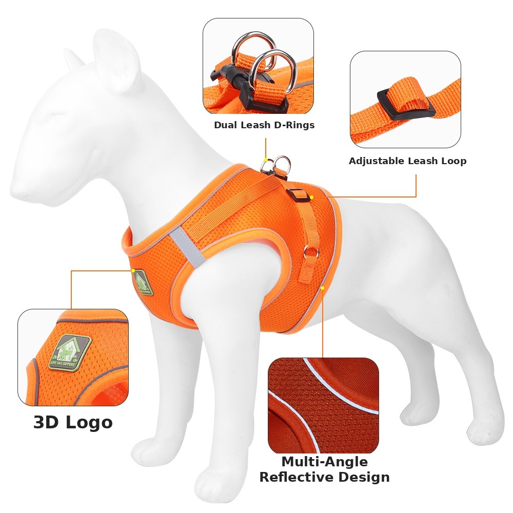 Cat Harness And Leash, Escape Proof Adjustable Vest Harness 10 Cat Harness And Leash, Escape Proof Adjustable Vest Harness - Image 10