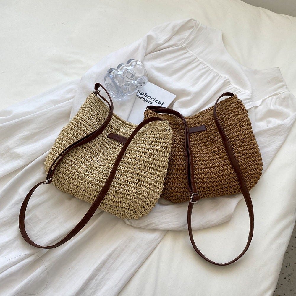 Niche Design Vacation Straw Tote Bag 10 Niche Design Vacation Straw Tote Bag - Image 10