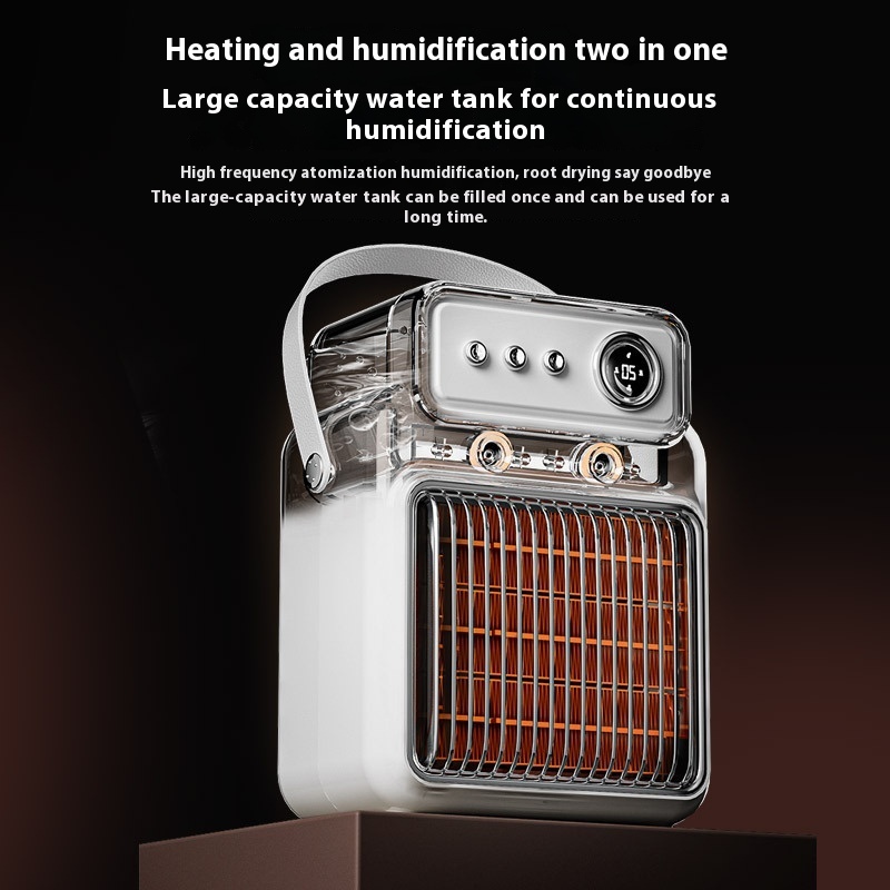 1200W 2 In 1 Efficient Room Heater Humidifying Table Heater 10 1200W 2 In 1 Efficient Room Heater Humidifying Table Heater - Image 10