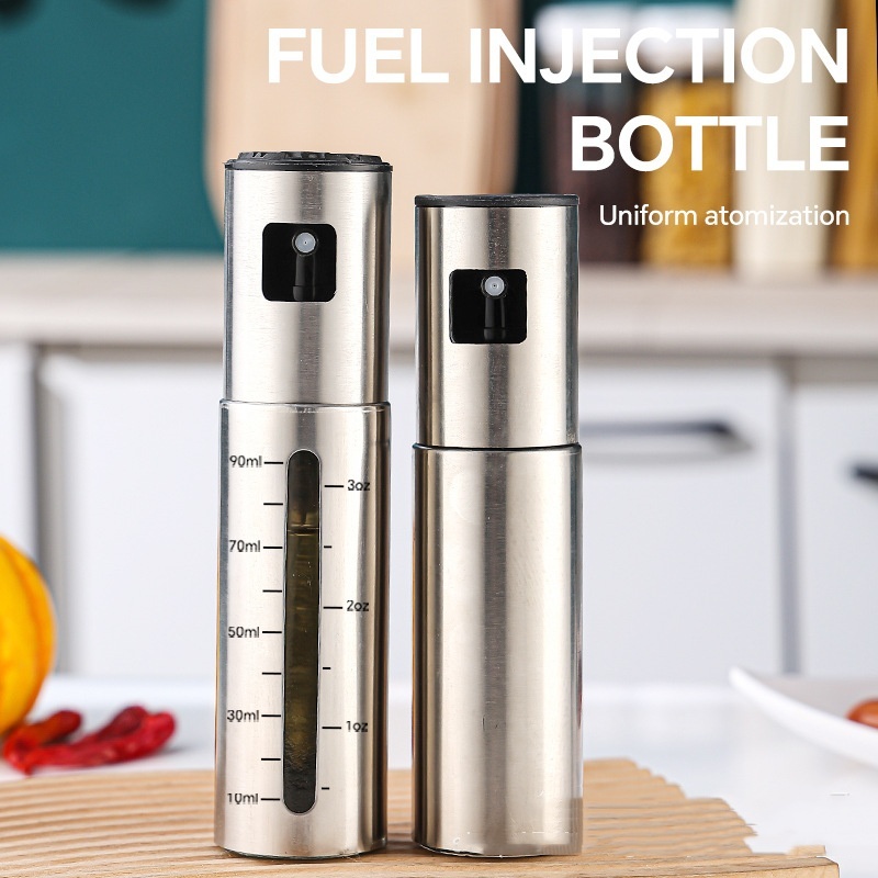 Fuel Spray Can Stainless Stee Bottle Spice Bottle With Spray Press 3 Fuel Spray Can Stainless Stee Bottle Spice Bottle With Spray Press - Image 3