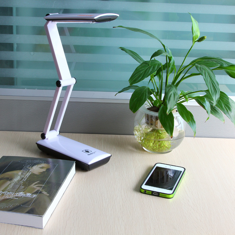USB Adjustable Portable Dimmable Folding Led Desk Light 2 USB Adjustable Portable Dimmable Folding Led Desk Light - Image 2