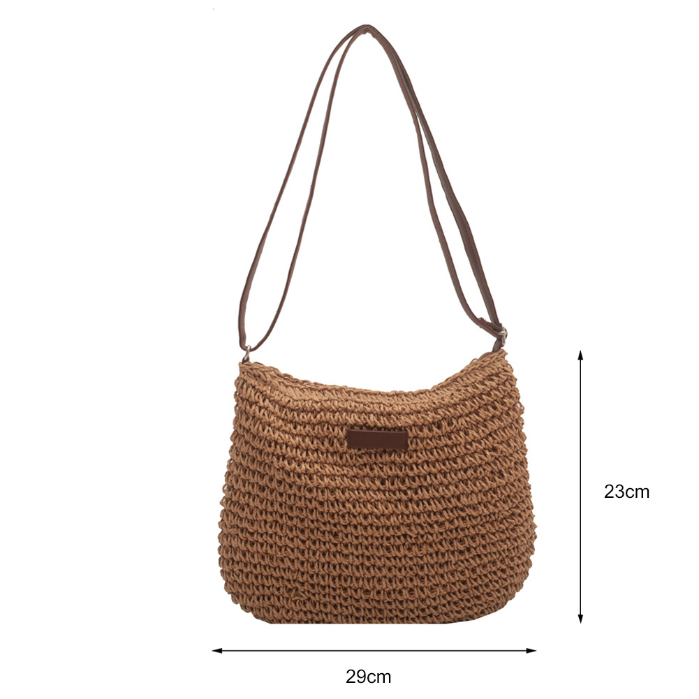 Niche Design Vacation Straw Tote Bag 6 Niche Design Vacation Straw Tote Bag - Image 6