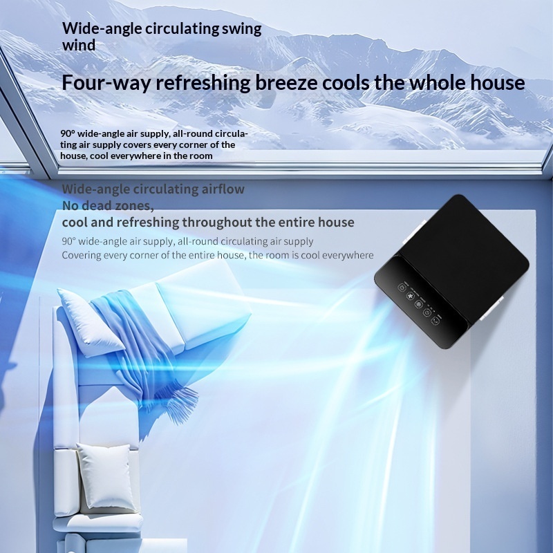 Portable Mini Cooling Fan with Oscillating Blades 3 Portable Mini Cooling Fan with Oscillating Blades - Image 3
