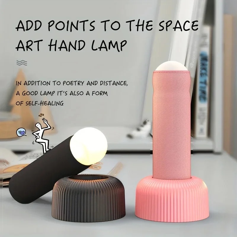 Handheld Night Light LED Beads With Attachment Base For Placing On Table 1 Handheld Night Light LED Beads With Attachment Base For Placing On Table