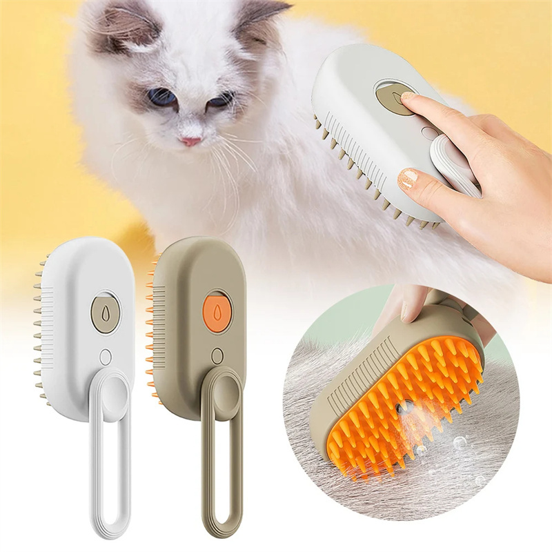 3 In 1 Electric Spray Cat Hair Brushes For Massaging Pet 7 3 In 1 Electric Spray Cat Hair Brushes For Massaging Pet - Image 7