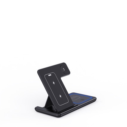 15W 3 In 1 LED Fast Wireless Charger For Smart Phone 15 14 13 12 11 & Watch 9 8 7 6 5 Air pods Pro 6 15W 3 In 1 LED Fast Wireless Charger For Smart Phone 15 14 13 12 11 & Watch 9 8 7 6 5 Air pods Pro - Image 6