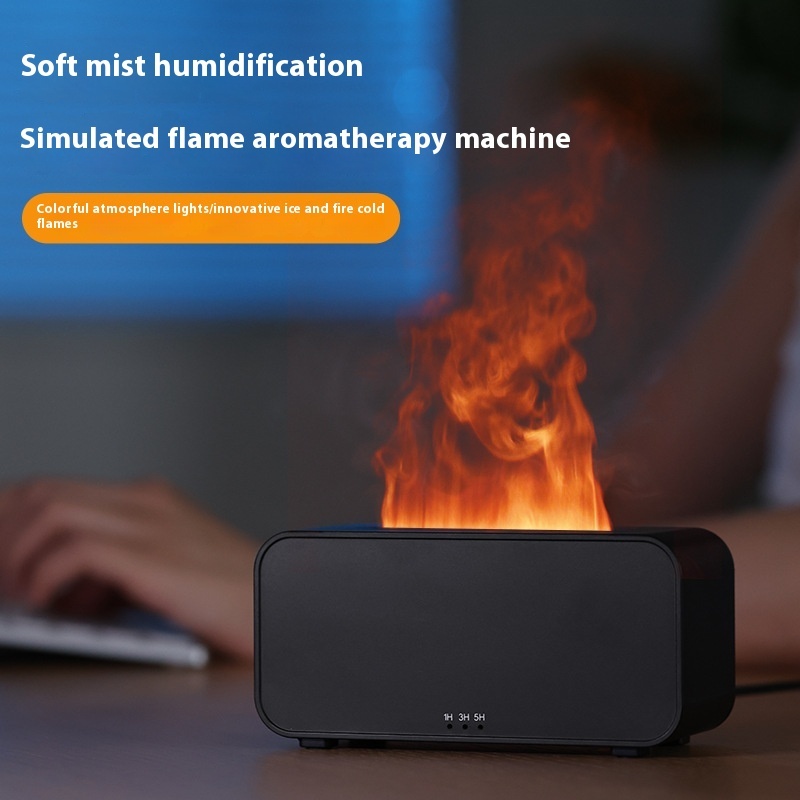 Timing Simulation Aroma Diffuser USB Household Flame Humidifier 4 Timing Simulation Aroma Diffuser USB Household Flame Humidifier - Image 4