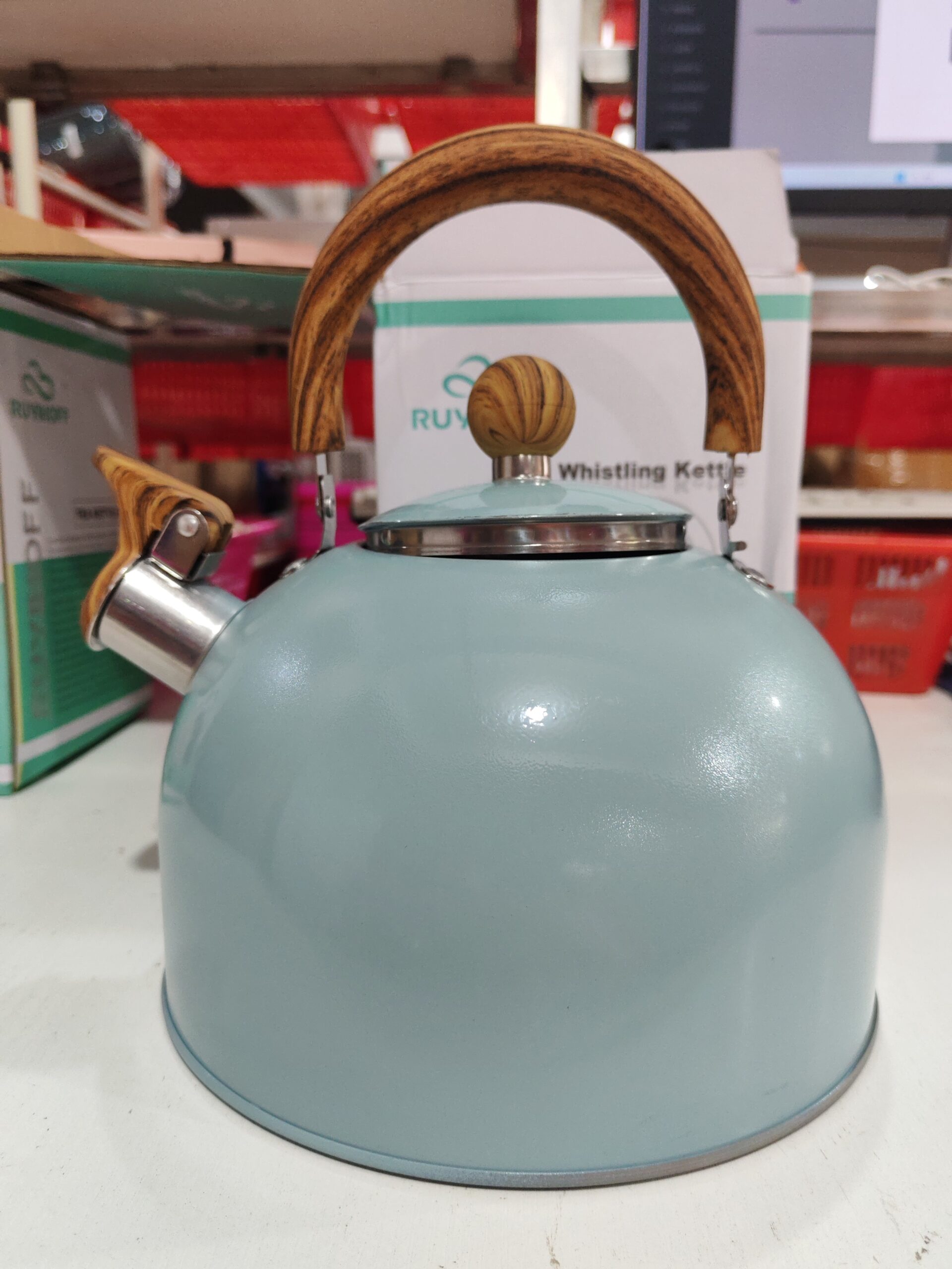 3L Whistling Tea Kettle Thick Stainless Steel 10 3L Whistling Tea Kettle Thick Stainless Steel - Image 10