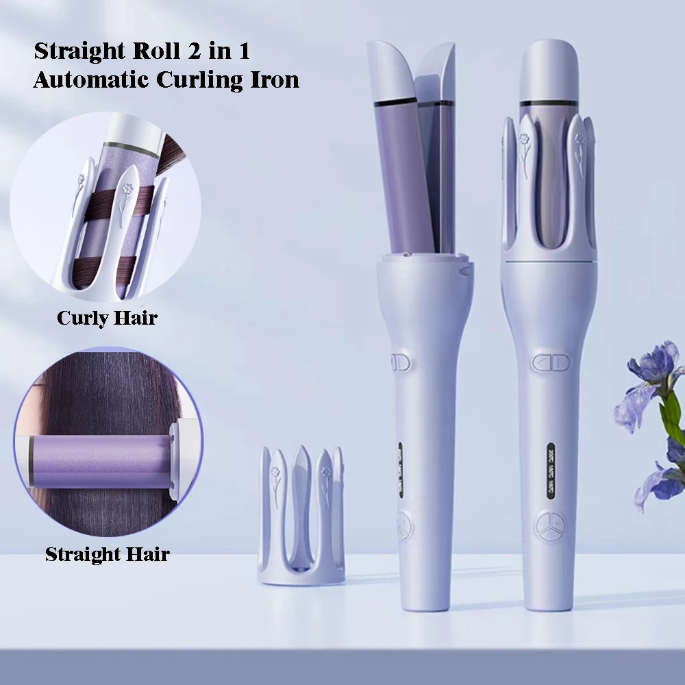 2 In 1 Automatic Hair Curler Straightener 4 2 In 1 Automatic Hair Curler Straightener - Image 4