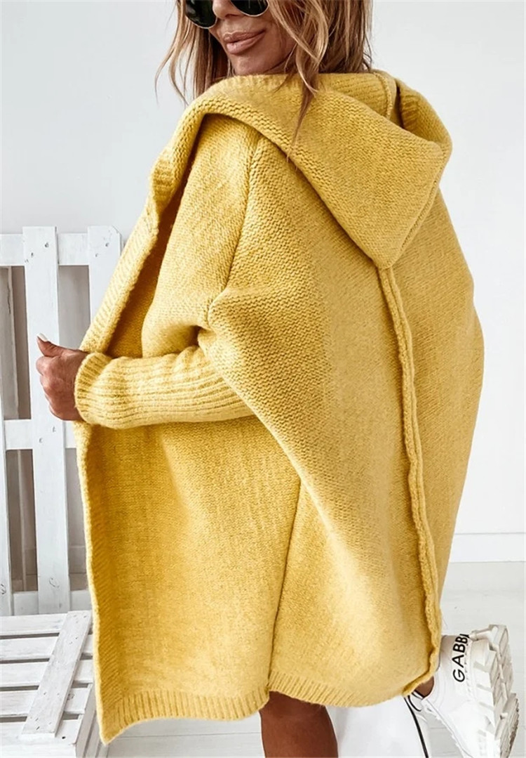 Full Sleeve Hooded Cardigan Oversized 3 Full Sleeve Hooded Cardigan Oversized - Image 3
