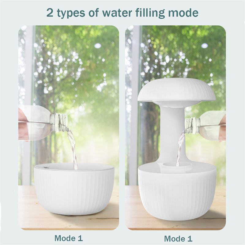 Anti-gravity Air Humidifier Water Drops Cool Mist Maker Fogger 7 Anti-gravity Air Humidifier Water Drops Cool Mist Maker Fogger - Image 7