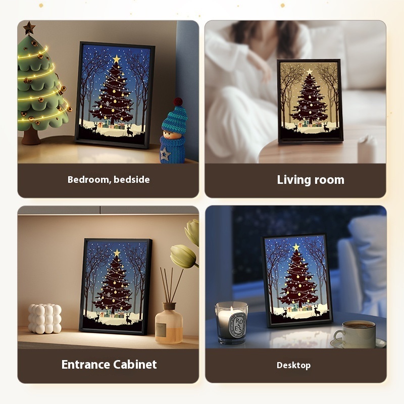Tree Painting Bluetooth Christmas Ornament Speaker 2 Tree Painting Bluetooth Christmas Ornament Speaker - Image 2