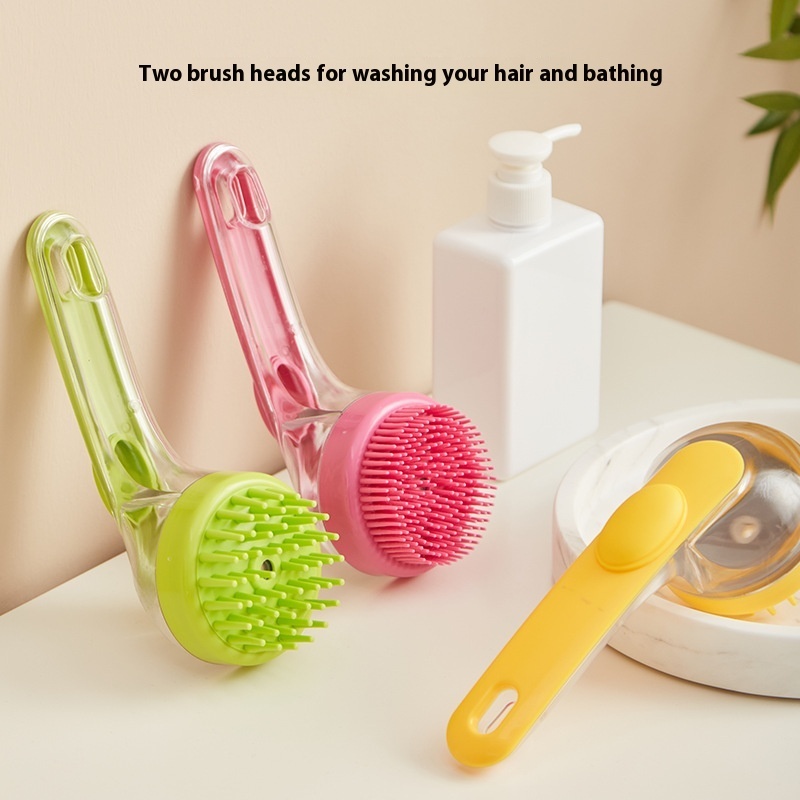 Pet Cleaning Brushes Long Handle Shower Supplies 4 Pet Cleaning Brushes Long Handle Shower Supplies - Image 4