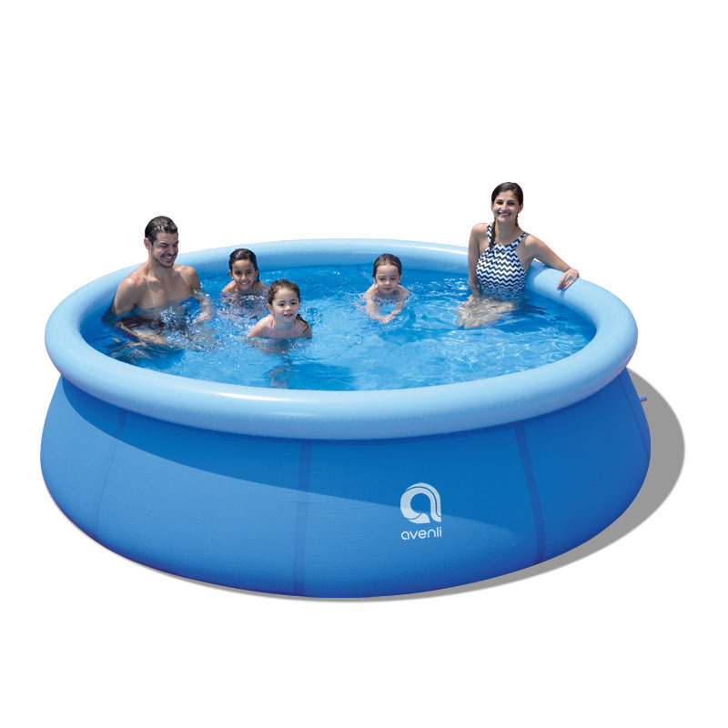 Outdoor Round Bracket Swimming Pool Inflatable 3 Outdoor Round Bracket Swimming Pool Inflatable - Image 3