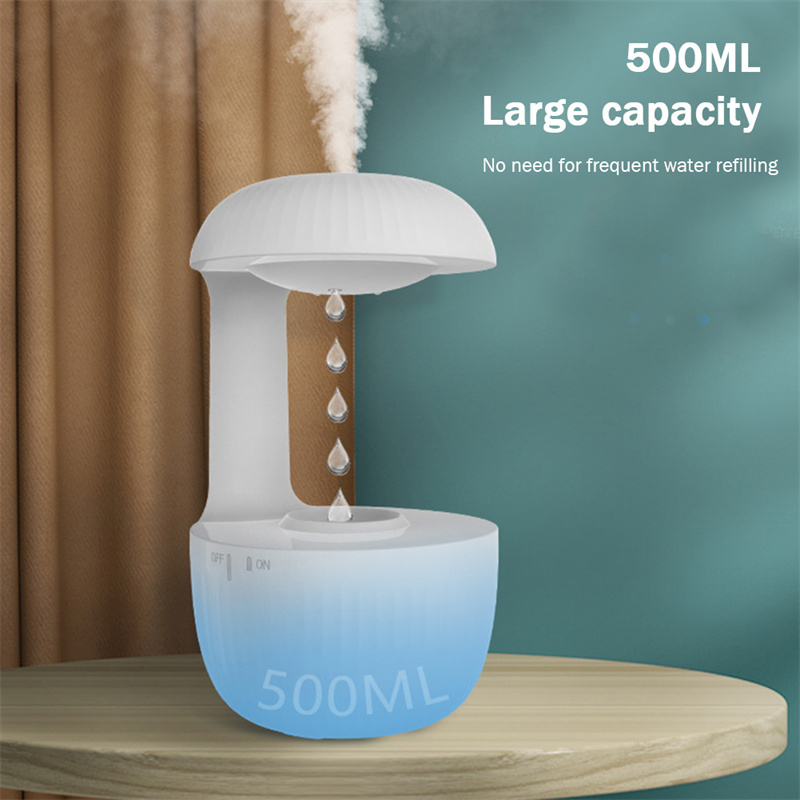 Anti-gravity Air Humidifier Water Drops Cool Mist Maker Fogger 5 Anti-gravity Air Humidifier Water Drops Cool Mist Maker Fogger - Image 5