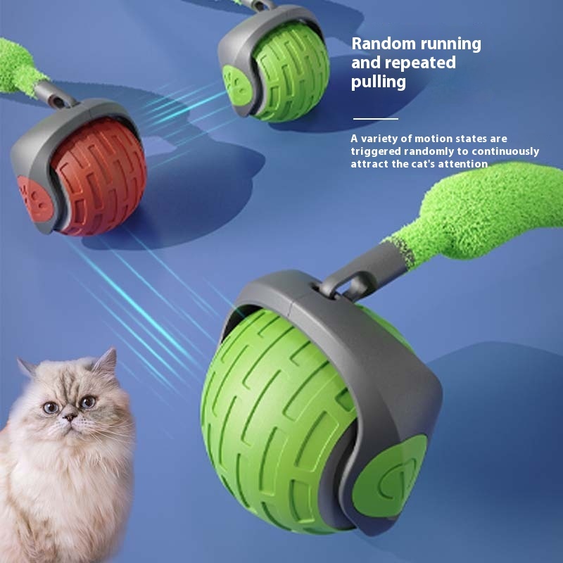 Smart Automatic Teaser USB Rechargeable Electric Rolling Ball Pet Toys Ball 7 Smart Automatic Teaser USB Rechargeable Electric Rolling Ball Pet Toys Ball - Image 7