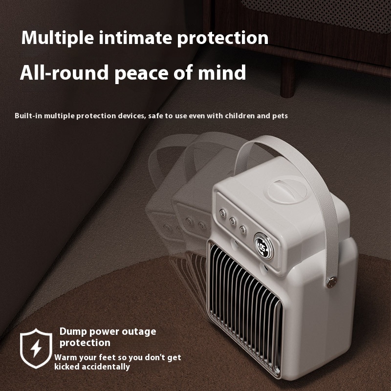 1200W 2 In 1 Efficient Room Heater Humidifying Table Heater 6 1200W 2 In 1 Efficient Room Heater Humidifying Table Heater - Image 6
