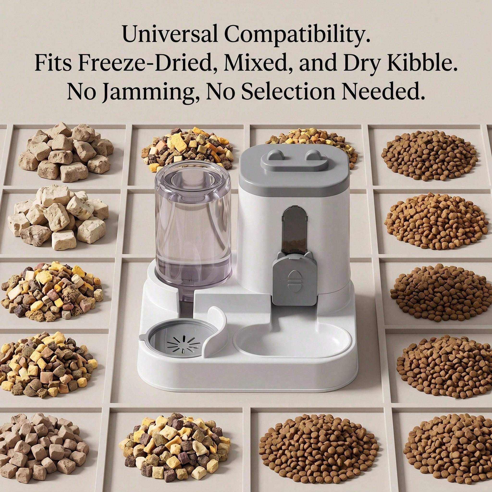 4 Colors Gravity Pet Feeder Automatic Food & Water Bowl Detachable Anti Slip Base Feeding Supplies 6 4 Colors Gravity Pet Feeder Automatic Food & Water Bowl Detachable Anti Slip Base Feeding Supplies - Image 6