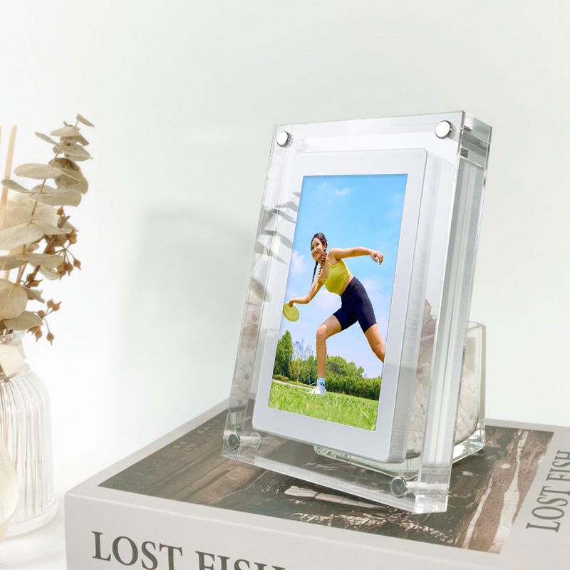 Digital Picture Frame Acrylic Video Player Digital Photo Frame 3 Digital Picture Frame Acrylic Video Player Digital Photo Frame - Image 3