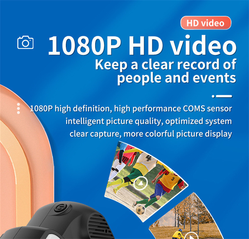 1080p HD Retro Mini Camera With Screen 8 1080p HD Retro Mini Camera With Screen - Image 8