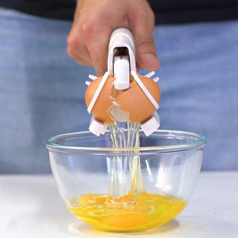 Egg Shell Cracker Handheld Plastic Egg Breaker 4 Egg Shell Cracker Handheld Plastic Egg Breaker - Image 4