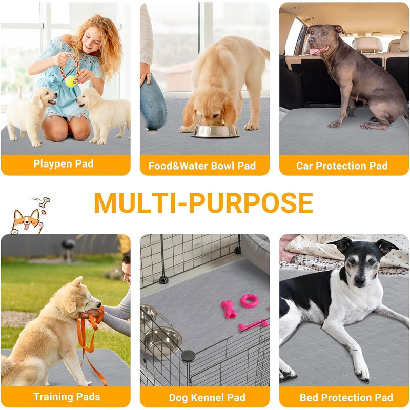 Waterproof Reusable Washable Dog Pee Pads 6 Waterproof Reusable Washable Dog Pee Pads - Image 6