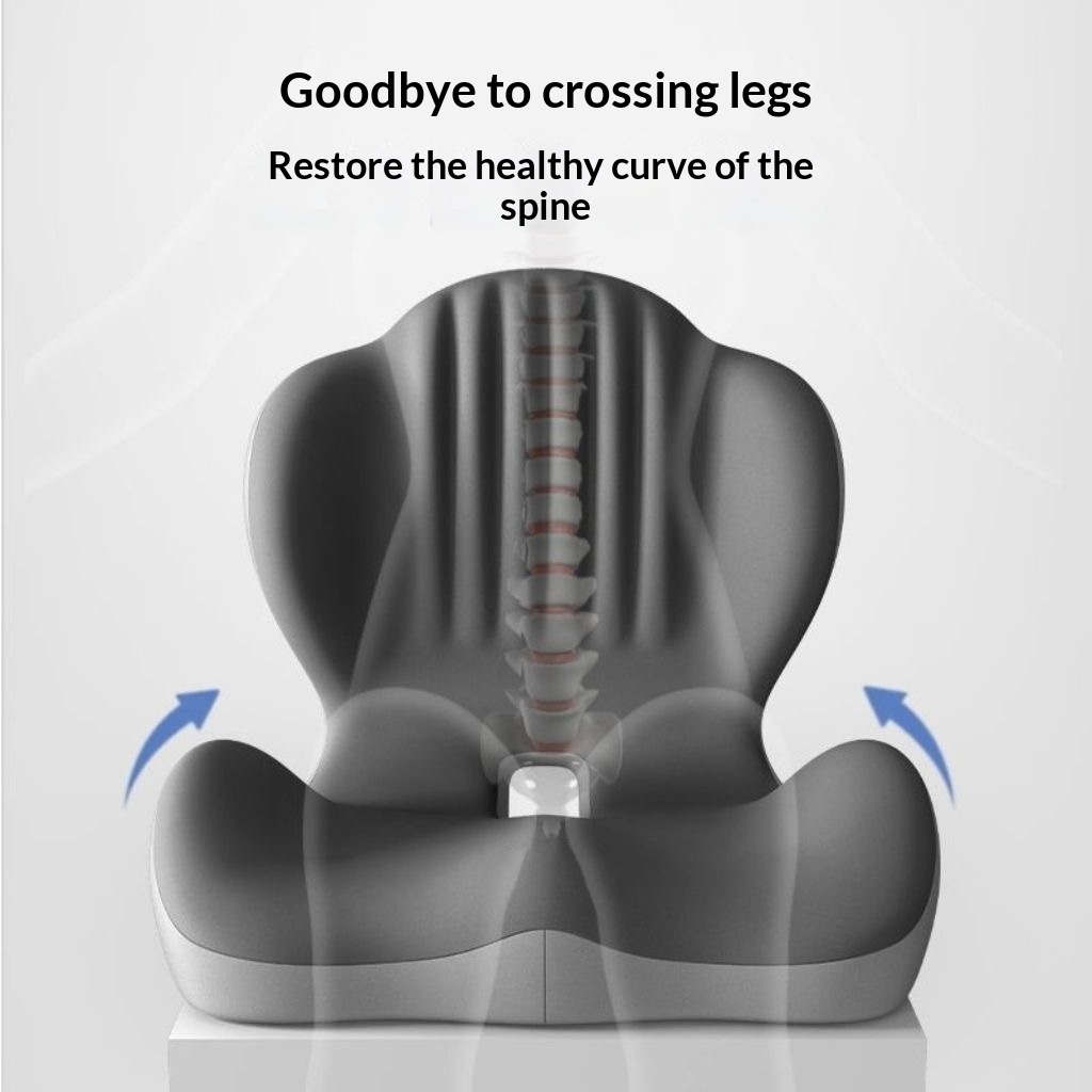 Ergonomic Lumbar Support Seat Cushion - Posture Correcting Memory Foam Chair Pad 8 Ergonomic Lumbar Support Seat Cushion - Posture Correcting Memory Foam Chair Pad - Image 8
