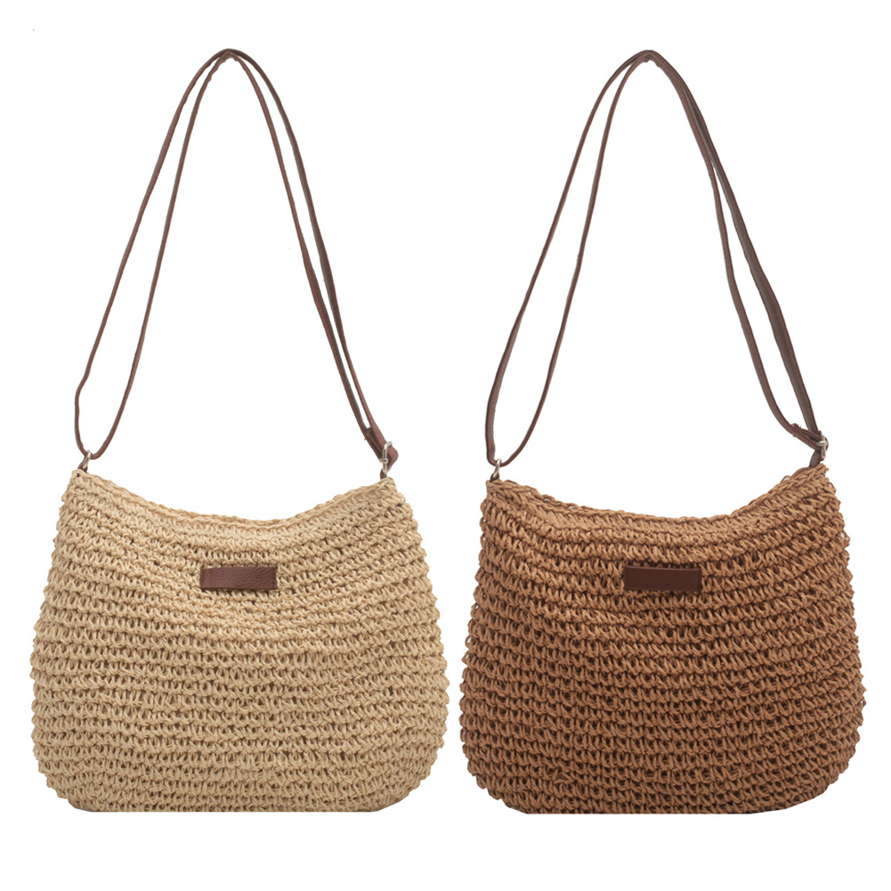 Niche Design Vacation Straw Tote Bag 3 Niche Design Vacation Straw Tote Bag - Image 3