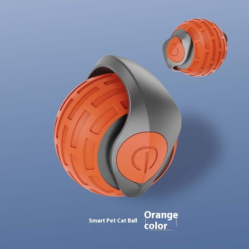 Smart Automatic Teaser USB Rechargeable Electric Rolling Ball Pet Toys Ball 4 Smart Automatic Teaser USB Rechargeable Electric Rolling Ball Pet Toys Ball - Image 4