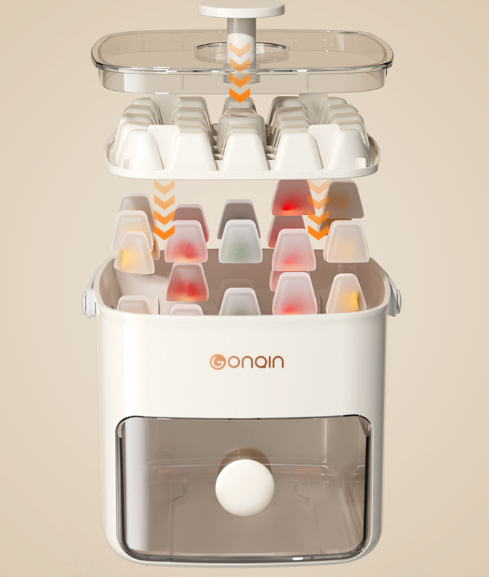 48-Grid Ice Maker Food-Grade Double-Layer Design 5 48-Grid Ice Maker Food-Grade Double-Layer Design - Image 5