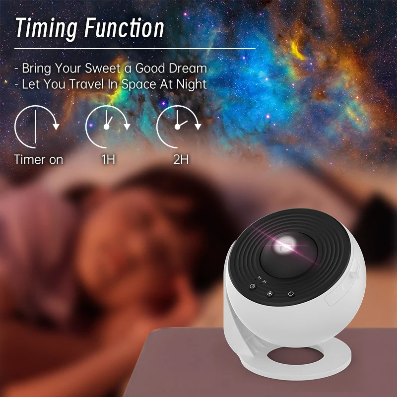 Night Light Galaxy Projector 360 Rotation Lamp 9 Night Light Galaxy Projector 360 Rotation Lamp - Image 9