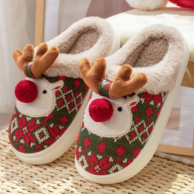 Non-slip Plush Fuzzy Slippers 4 Non-slip Plush Fuzzy Slippers - Image 4