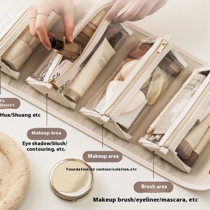 Water Proof Folding Large Capacity Cosmetic Bag 5 Water Proof Folding Large Capacity Cosmetic Bag - Image 5