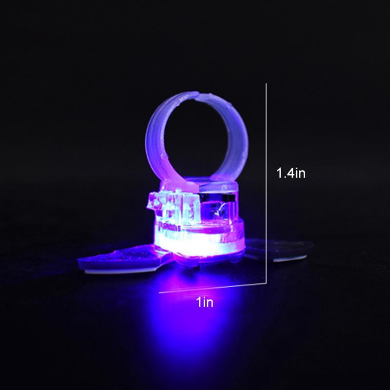 Halloween Glowing Brooch Ring Decorations 7 Halloween Glowing Brooch Ring Decorations - Image 7