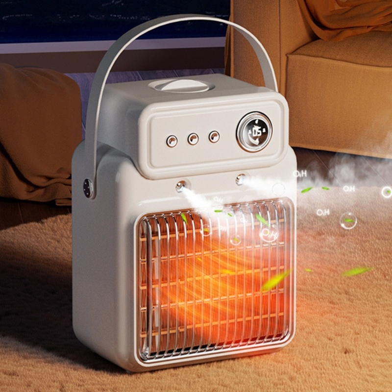 1200W 2 In 1 Efficient Room Heater Humidifying Table Heater 5 1200W 2 In 1 Efficient Room Heater Humidifying Table Heater - Image 5