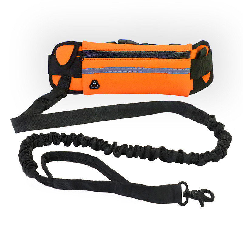 Hands Free Dog Leash Shock Absorbing Phone Pocket And Water Bottle Holder 4 Hands Free Dog Leash Shock Absorbing Phone Pocket And Water Bottle Holder - Image 4