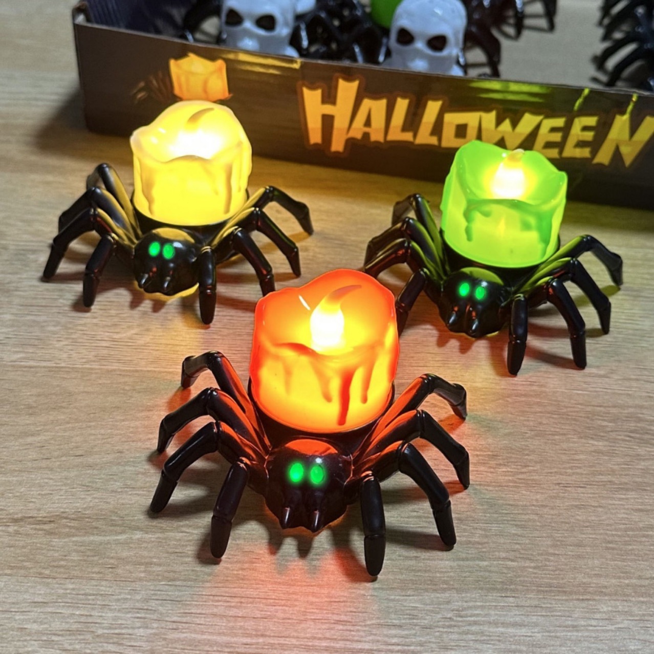 Halloween Decoration Spider Night Lights 9 Halloween Decoration Spider Night Lights - Image 9