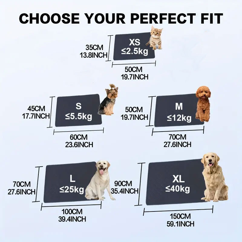 Waterproof Reusable Washable Dog Pee Pads 8 Waterproof Reusable Washable Dog Pee Pads - Image 8
