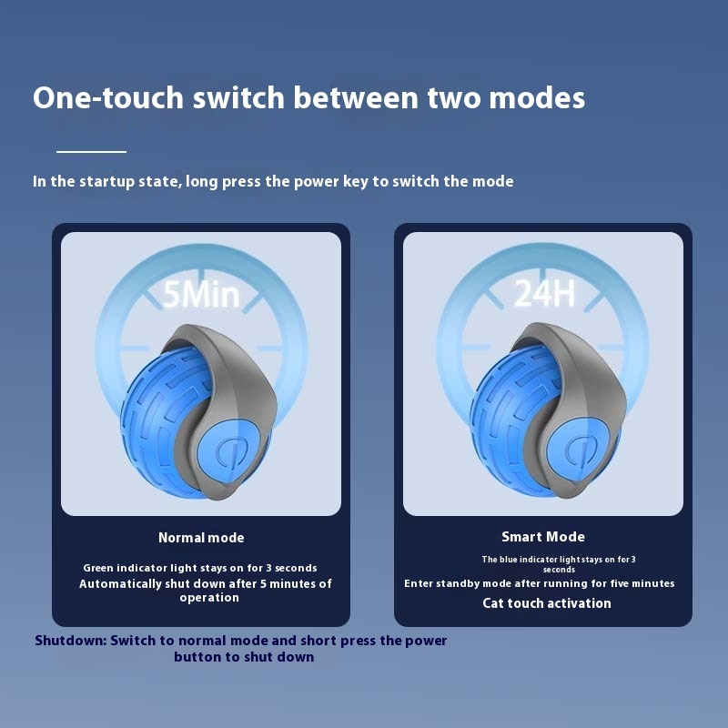 Smart Automatic Teaser USB Rechargeable Electric Rolling Ball Pet Toys Ball 5 Smart Automatic Teaser USB Rechargeable Electric Rolling Ball Pet Toys Ball - Image 5